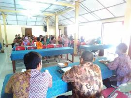 Bersih Desa Usai Dilaksanakan, Panitia mengadakan rapat penutupan